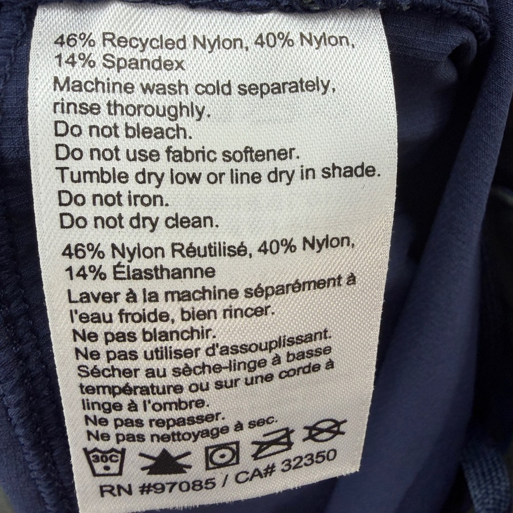 Outdoor Research Ferrosi Capris Women Size 6 Naval Blue Hiking UPF‎ 50+ Active - Picture 8 of 12